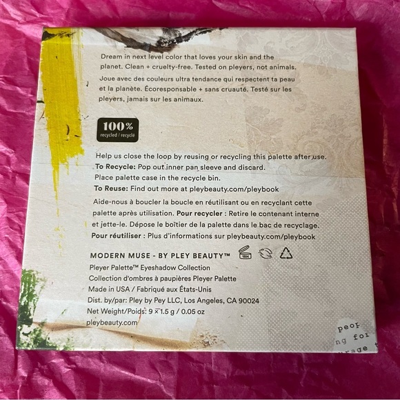 *NIB* Pley Modern Muse Eyeshadow Palette - Cruelty-Free - Picture 3 of 5